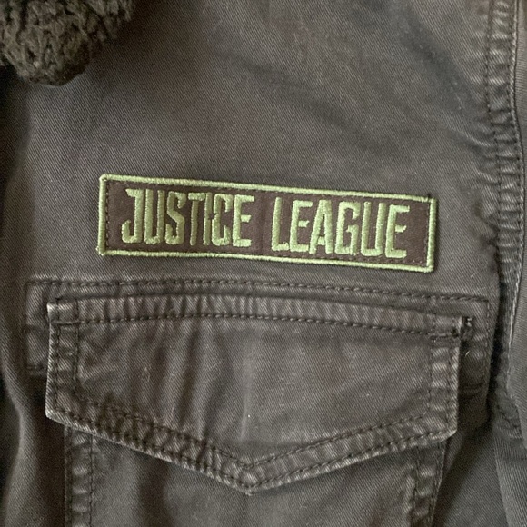 Gap x DC Comics Wonder Woman Justice League Sherpa Lined Utility Jacket Medium - Picture 12 of 16